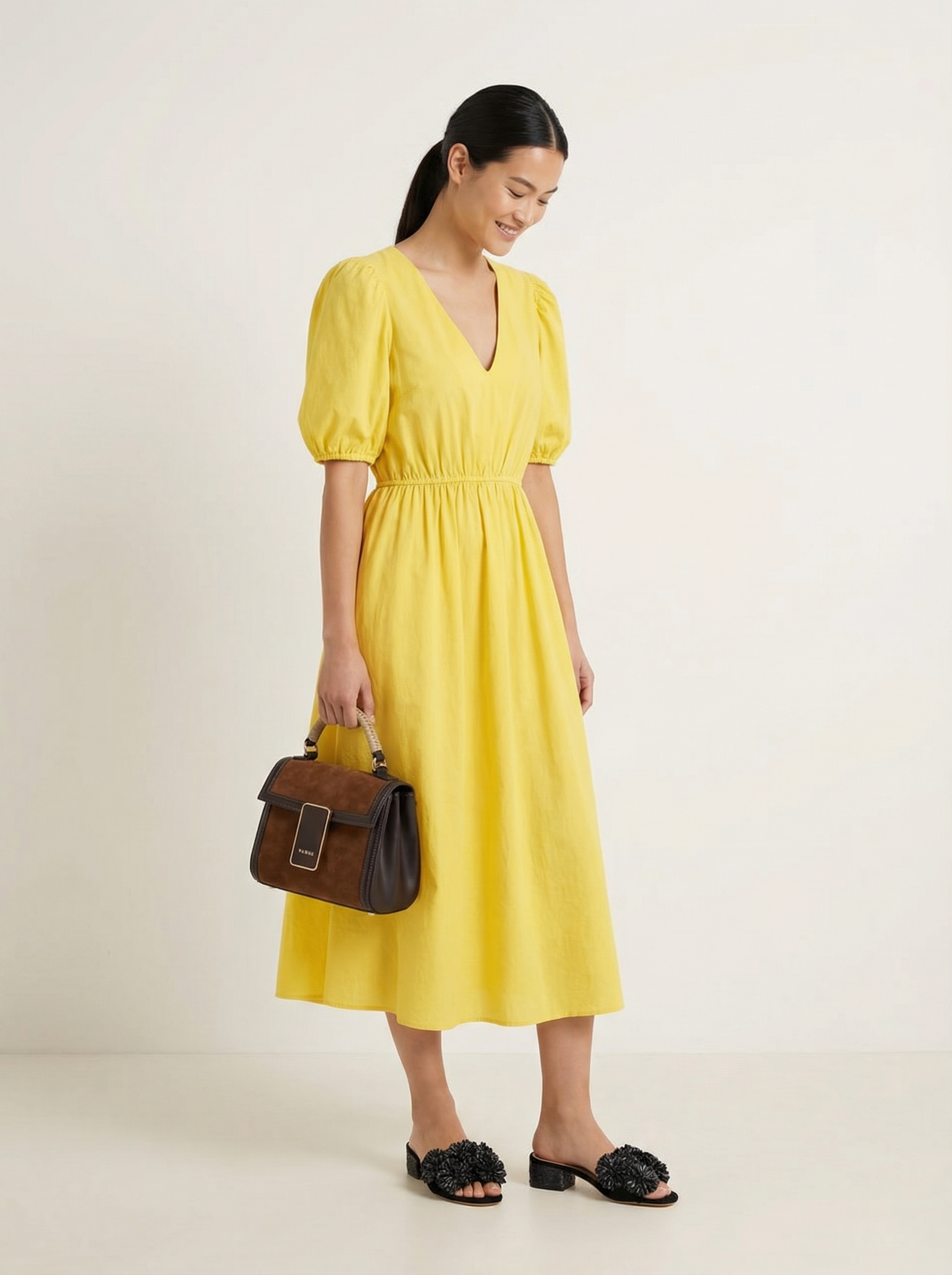 Miranda Yellow Dress