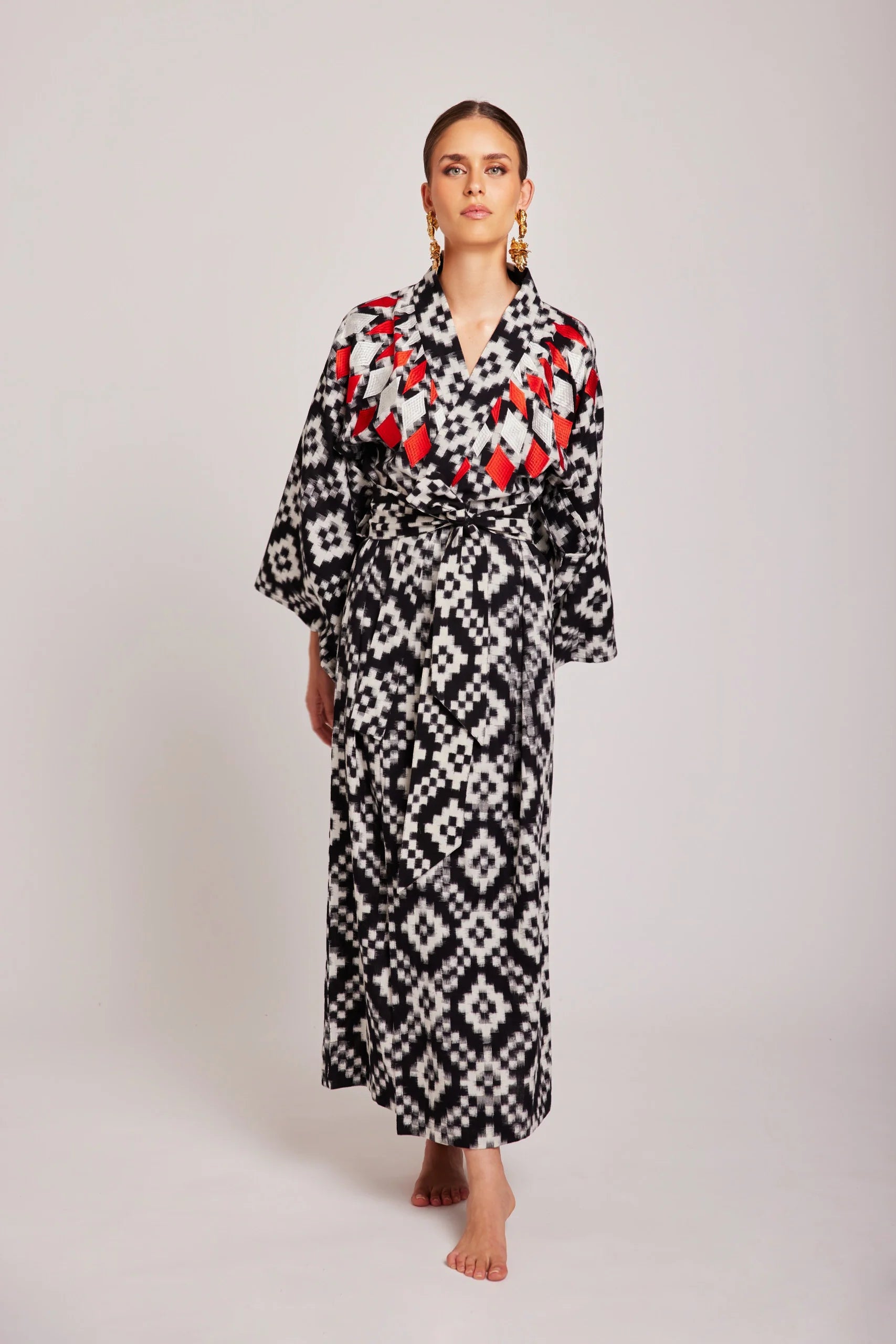 Kleed-Mombasa Black Kimono-Justbrazil