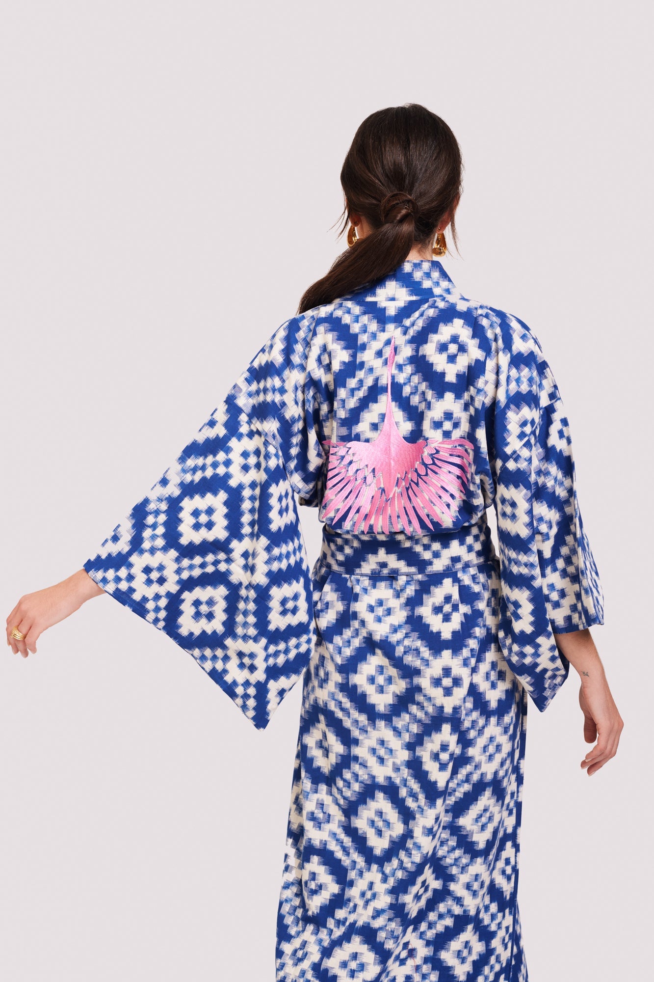 Kleed-Mombasa Blue Kimono-Justbrazil