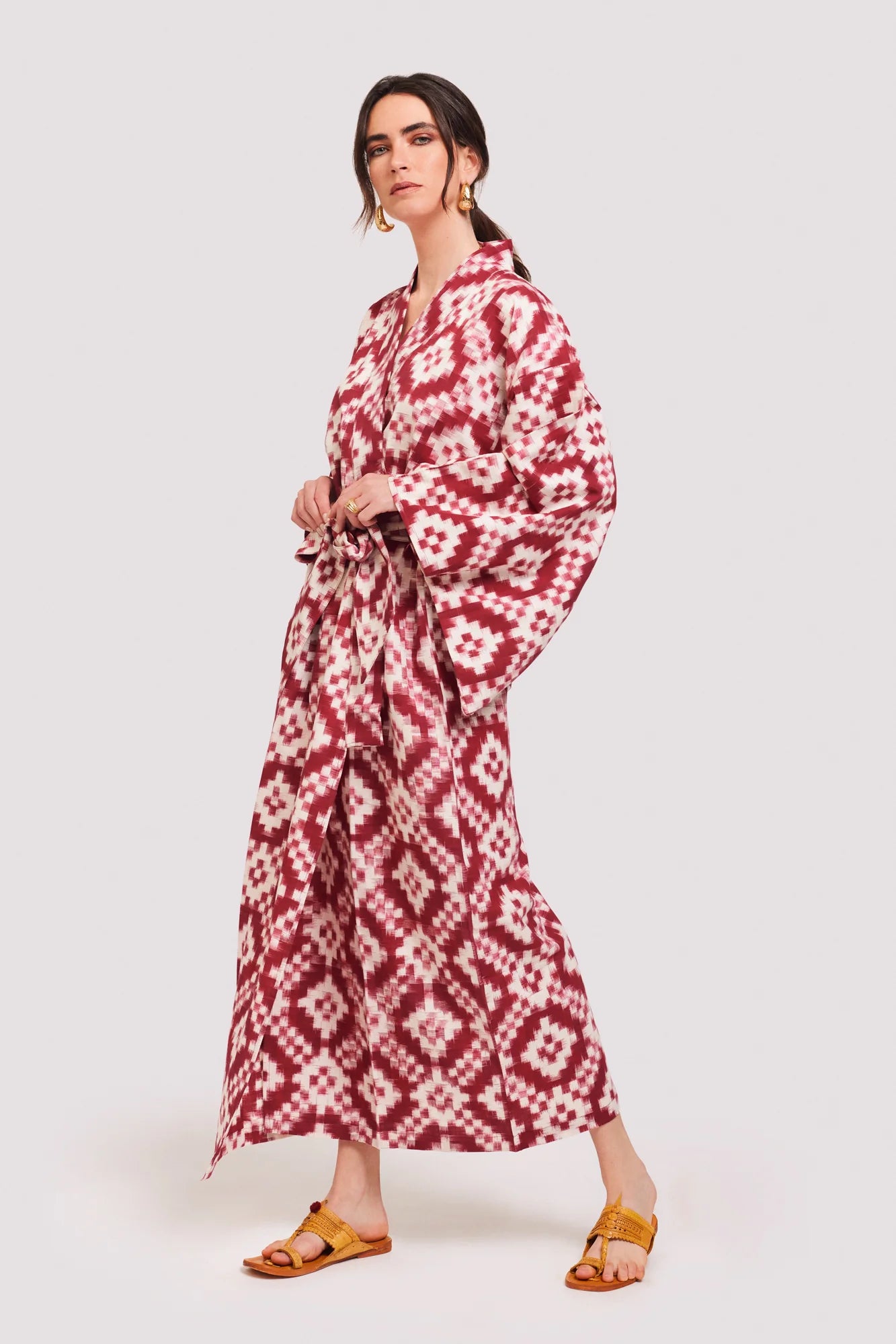 Kleed-Mombasa Red Kimono-Justbrazil