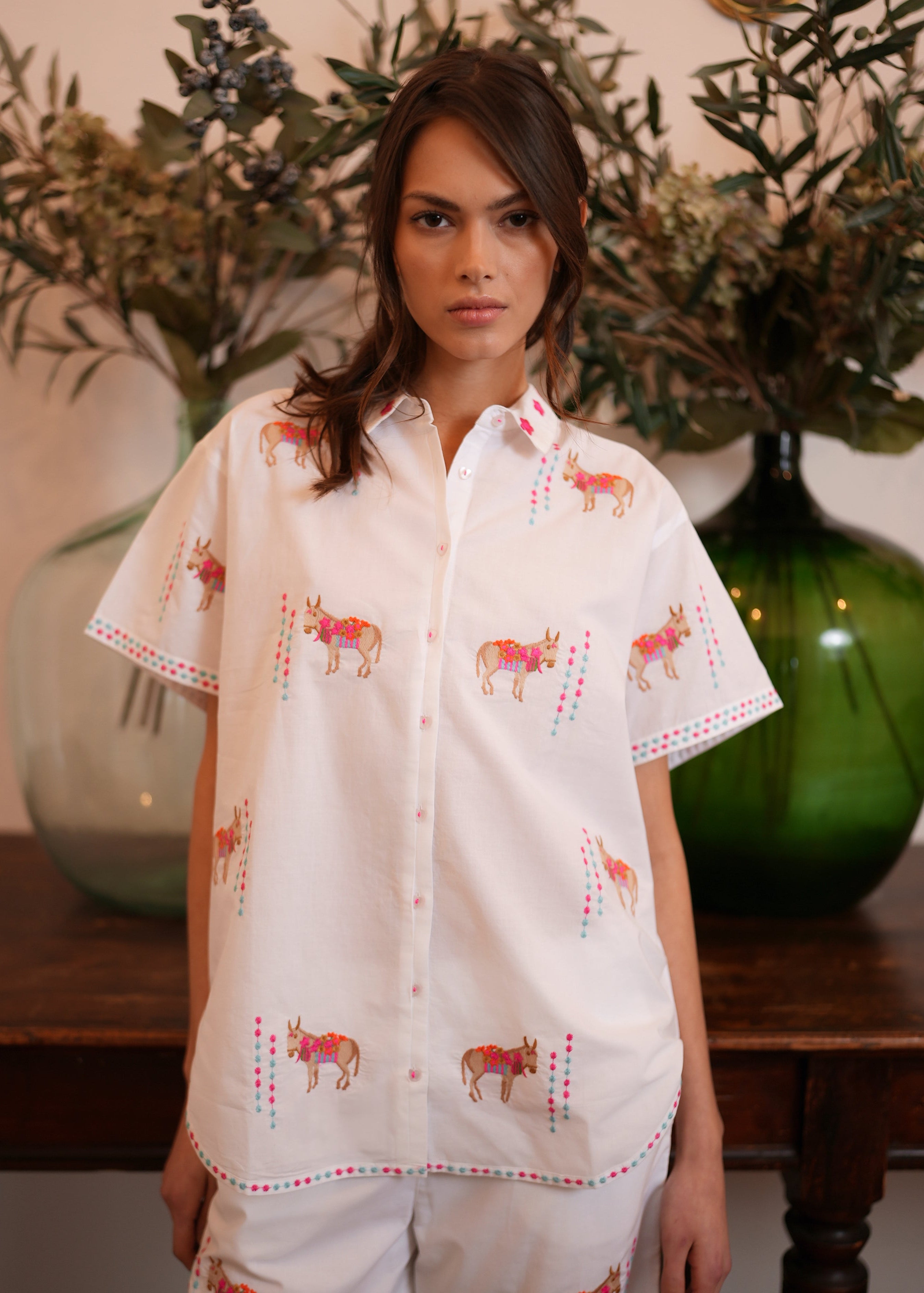 Fig White Donkey Blouse