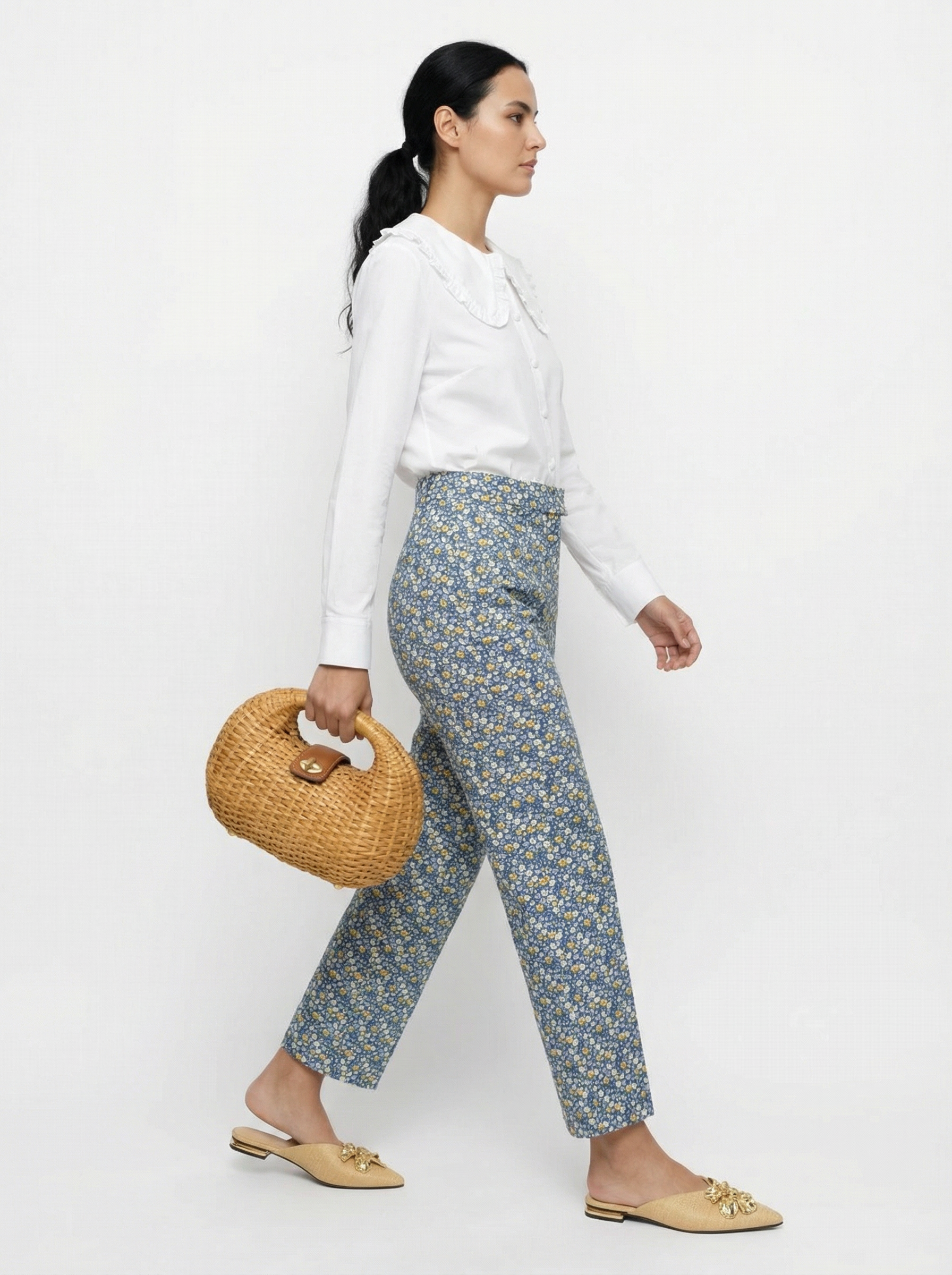 Nubia Liberty Blue Pants