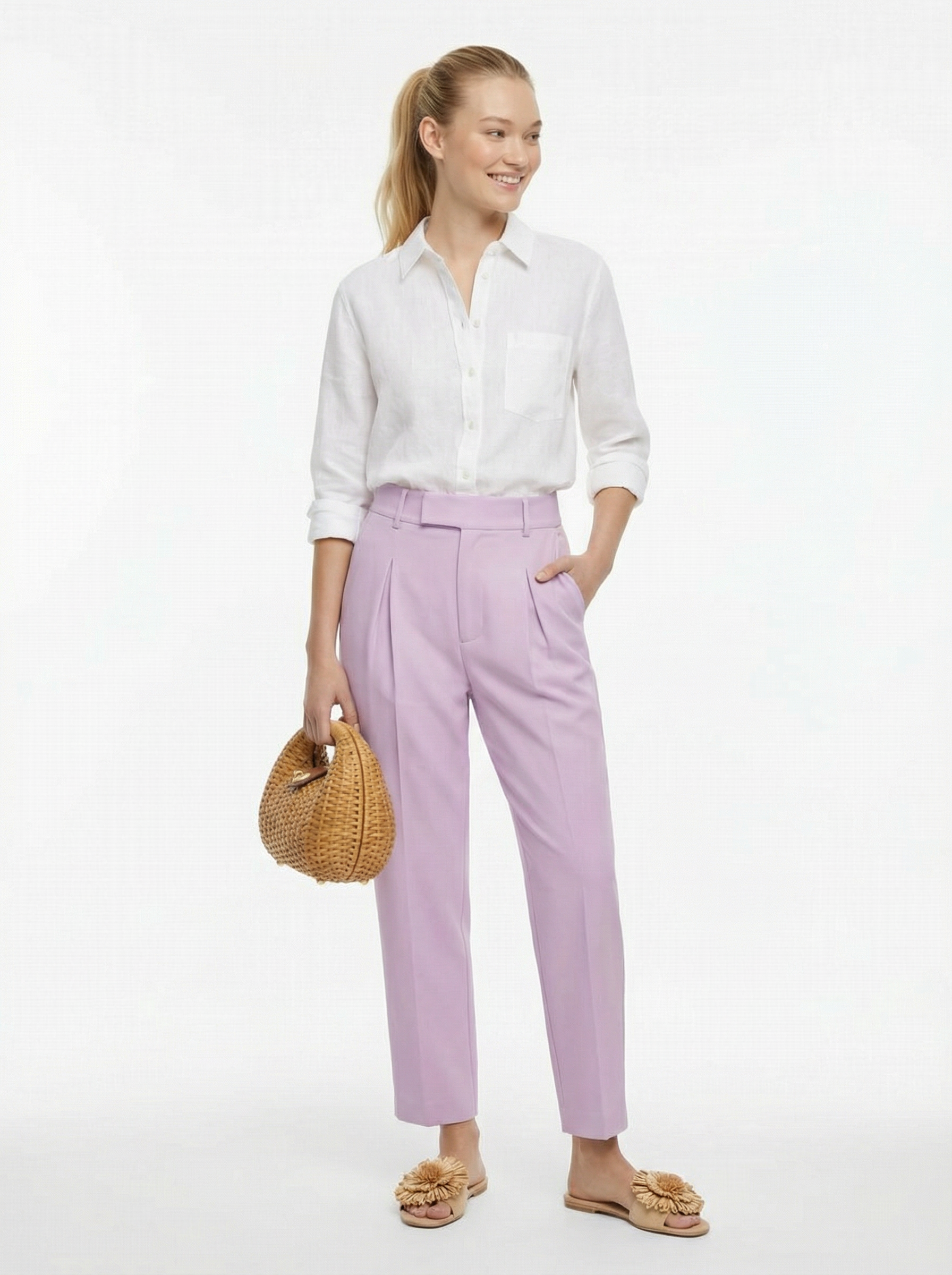 Nubia Purple Pants