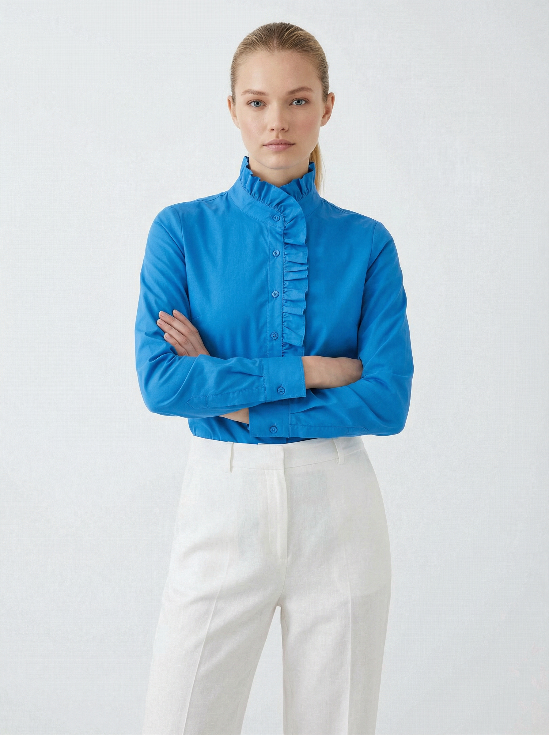 Olivia Lolita Sky Blue Blouse