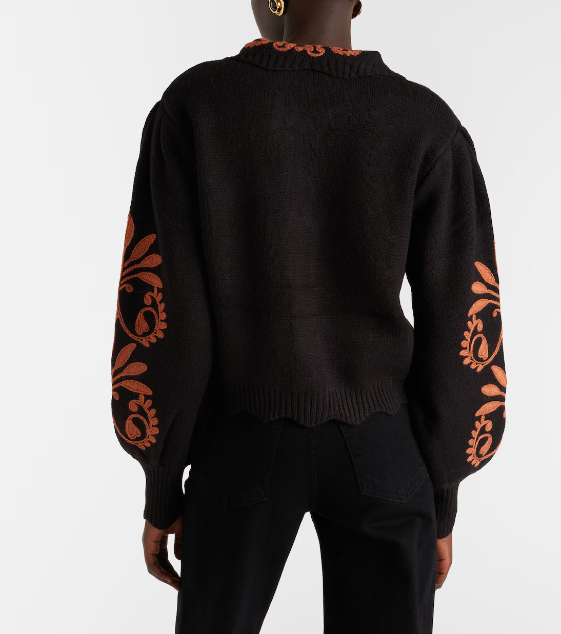 Cornelly Ainika Black Knit Cardigan