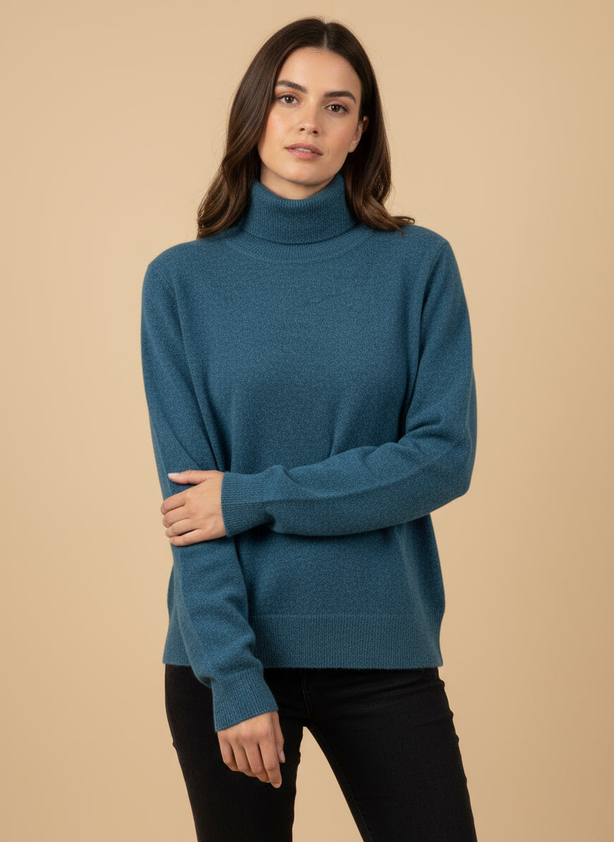 Themys Heathered Teal Blouse