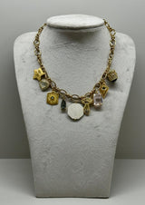 Claudia Chain Necklace with Charms
