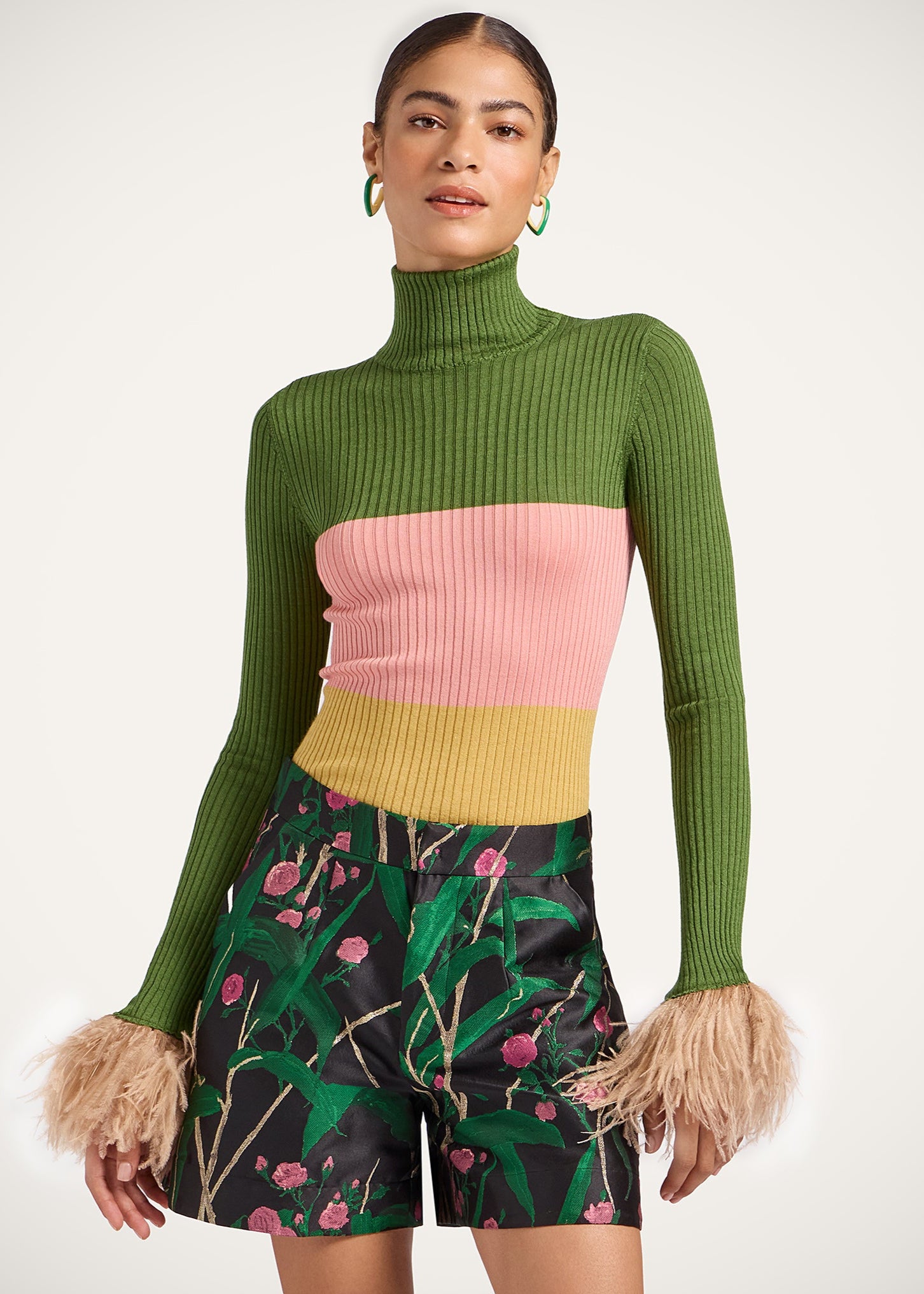 Green High Kick Top