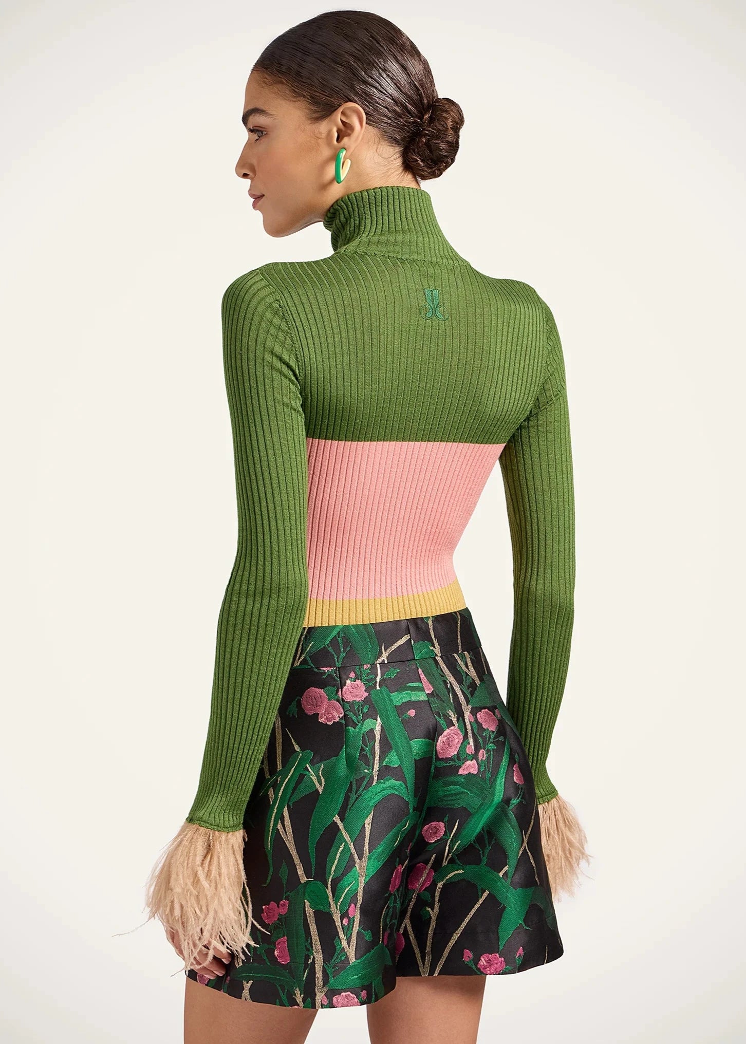 Green High Kick Top