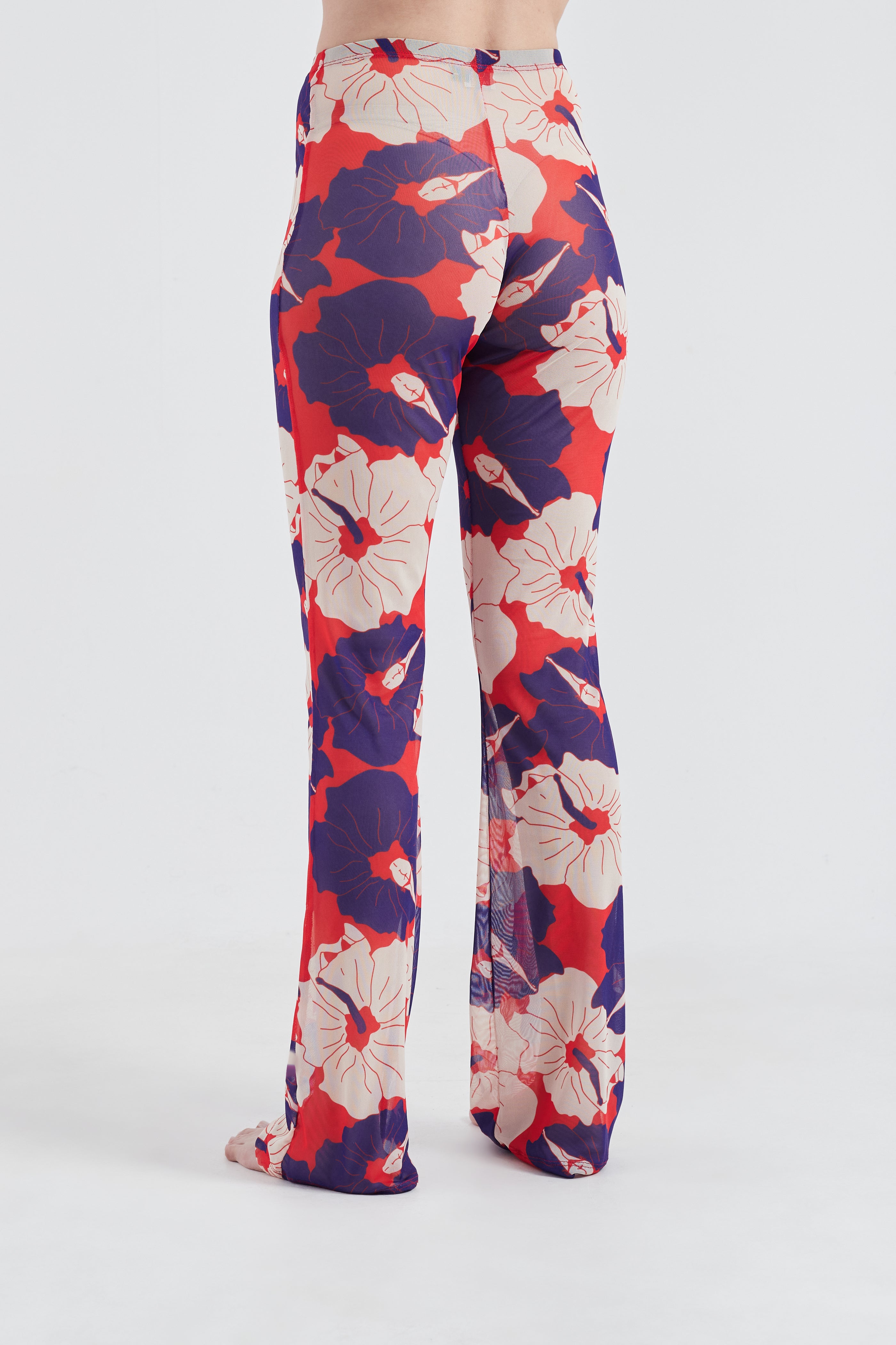 Purple and Rec Poli Nation Laura Pants