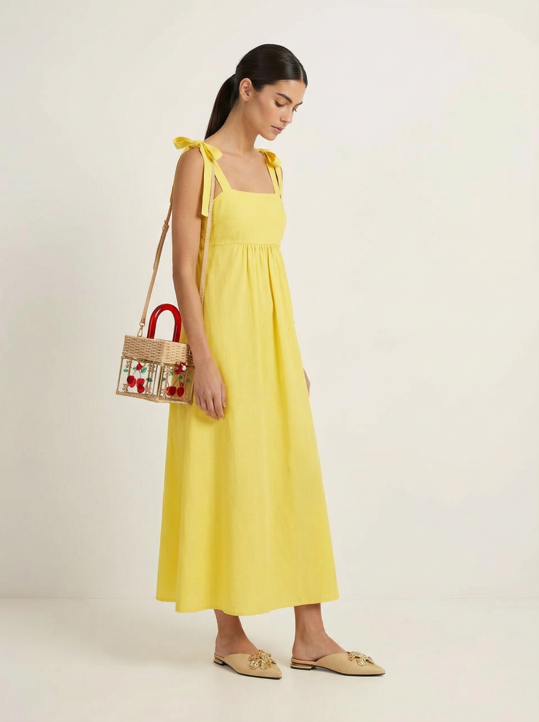 Paty Yellow Dress