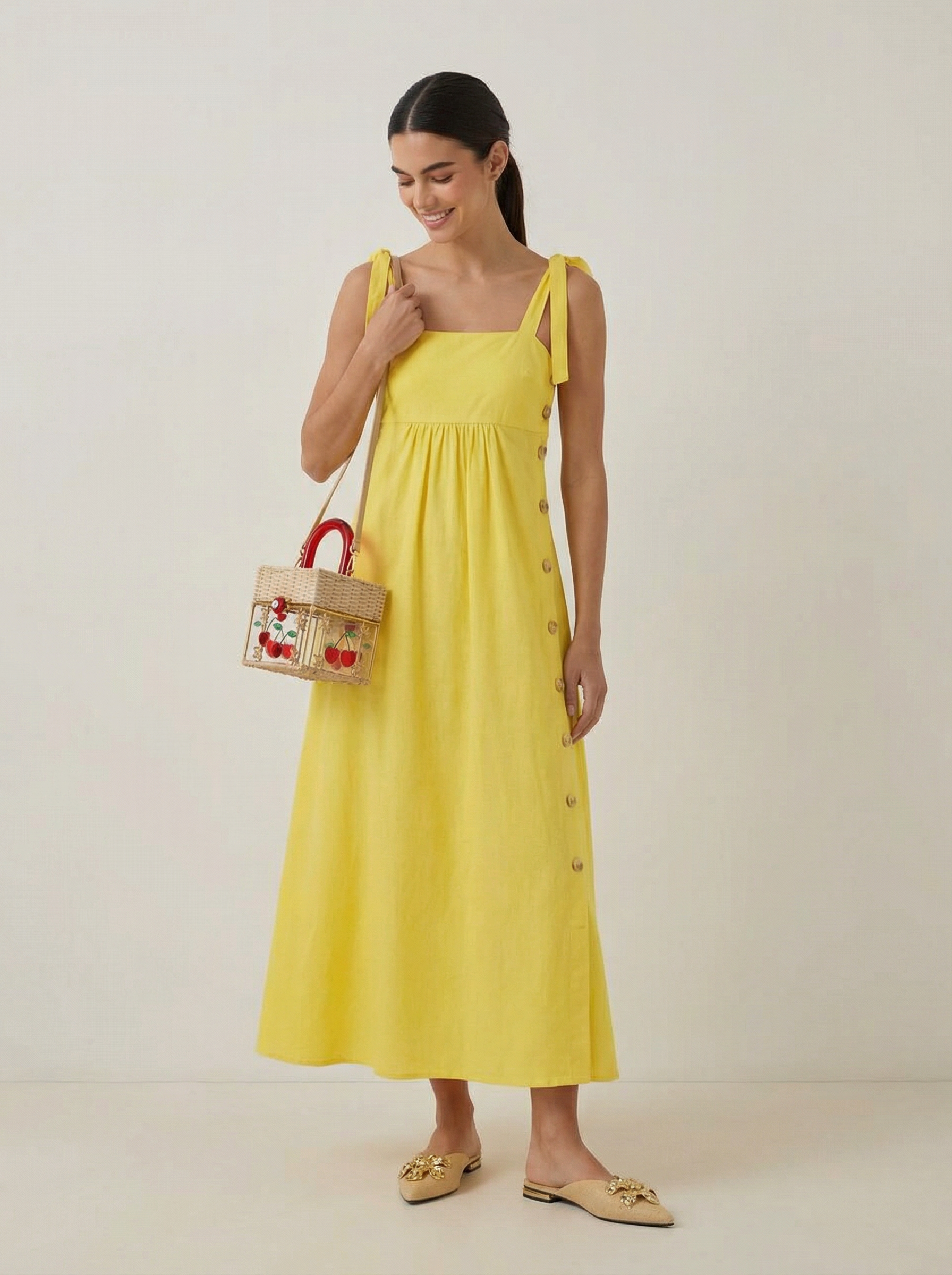 Paty Yellow Dress