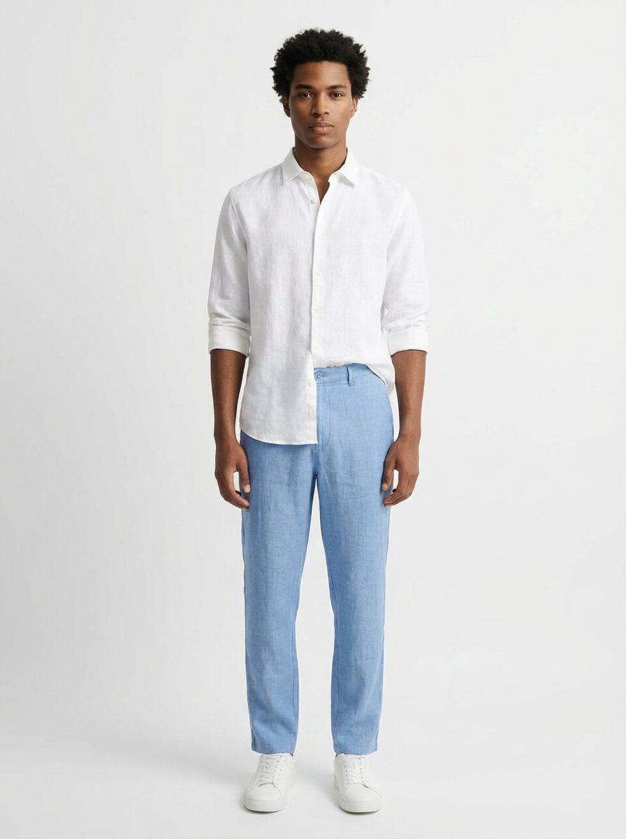 Pedro Azure Trousers