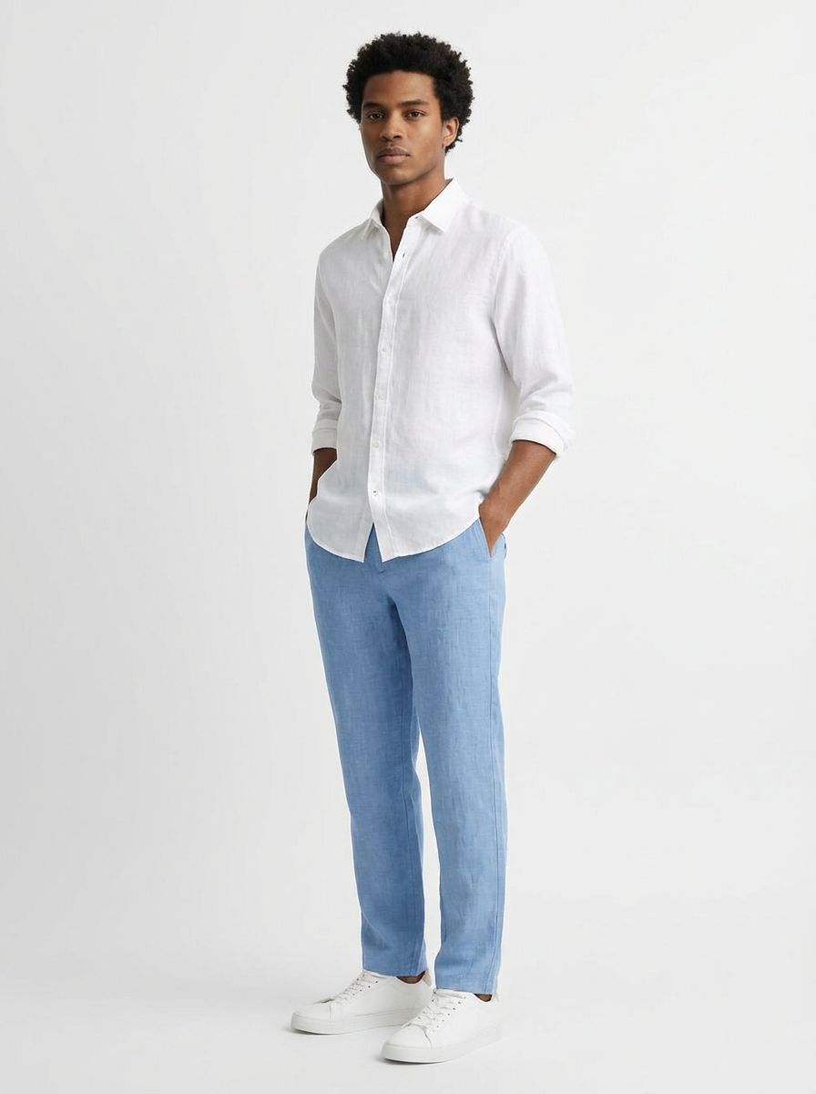 Pedro Azure Trousers