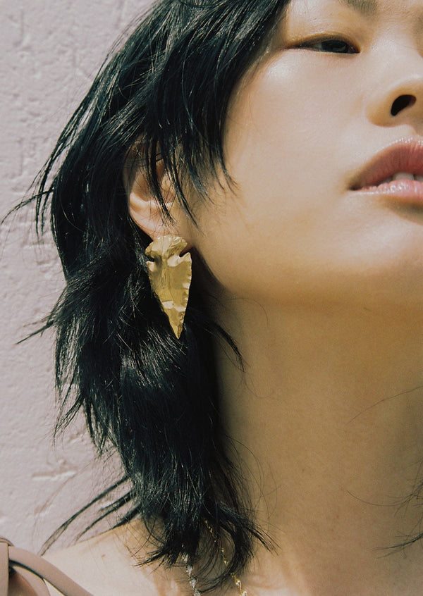 Sepia Large Earrings