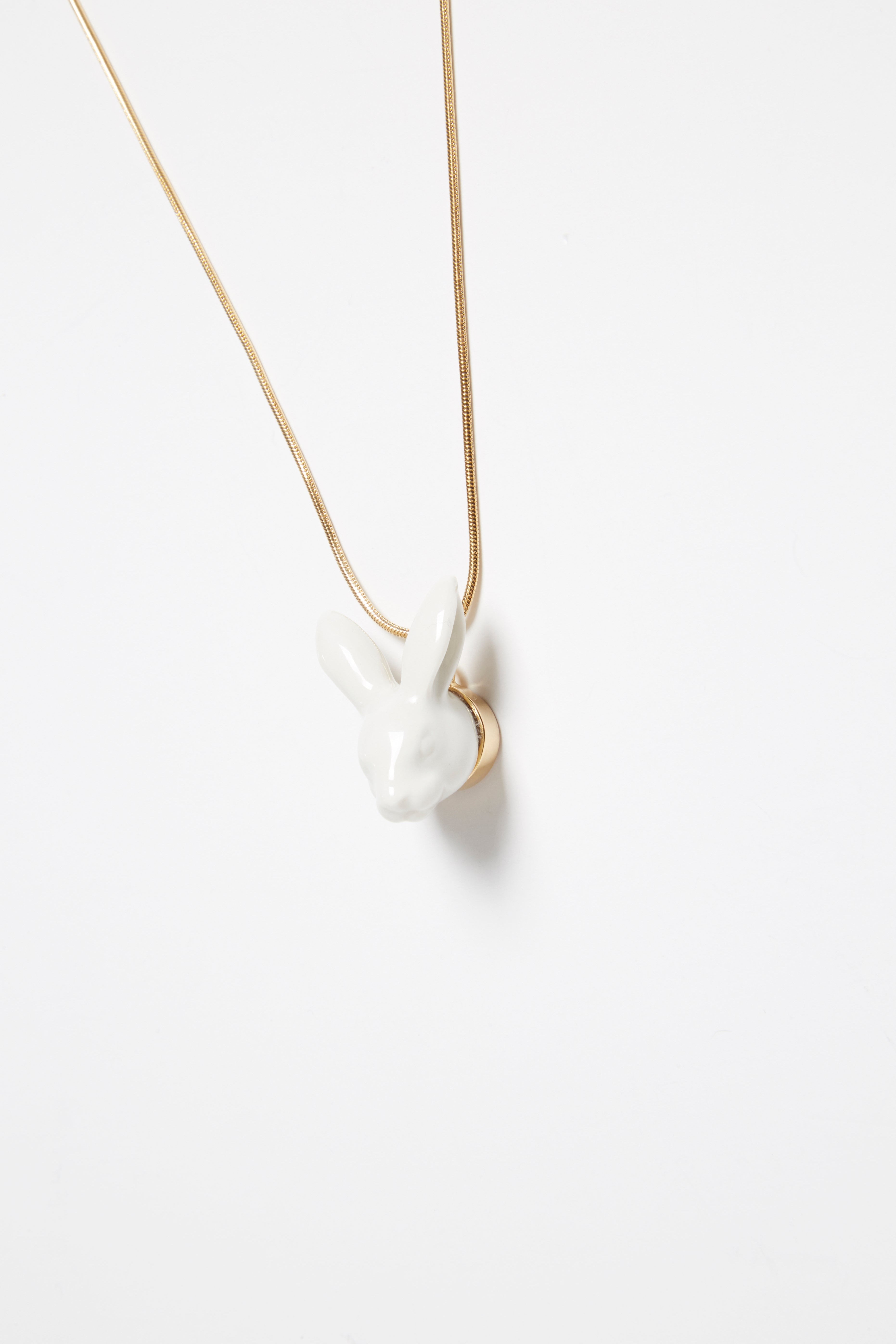 Rabbit Head Necklace