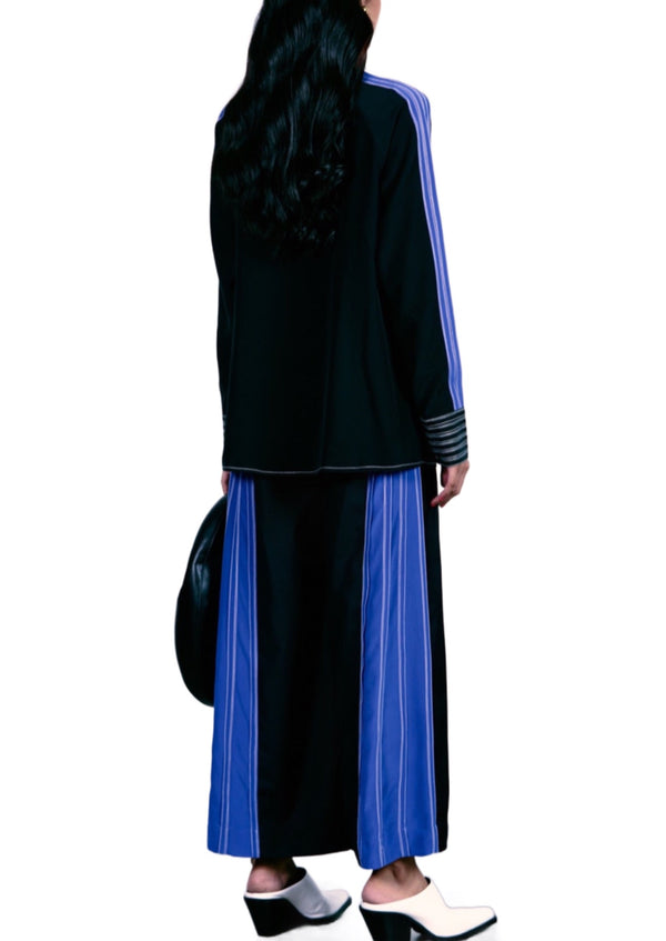 Pintuck Flared Pants