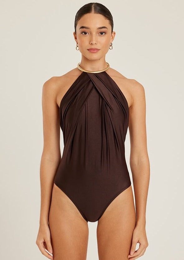Lenny-Recycled Collar One Piece-Justbrazil