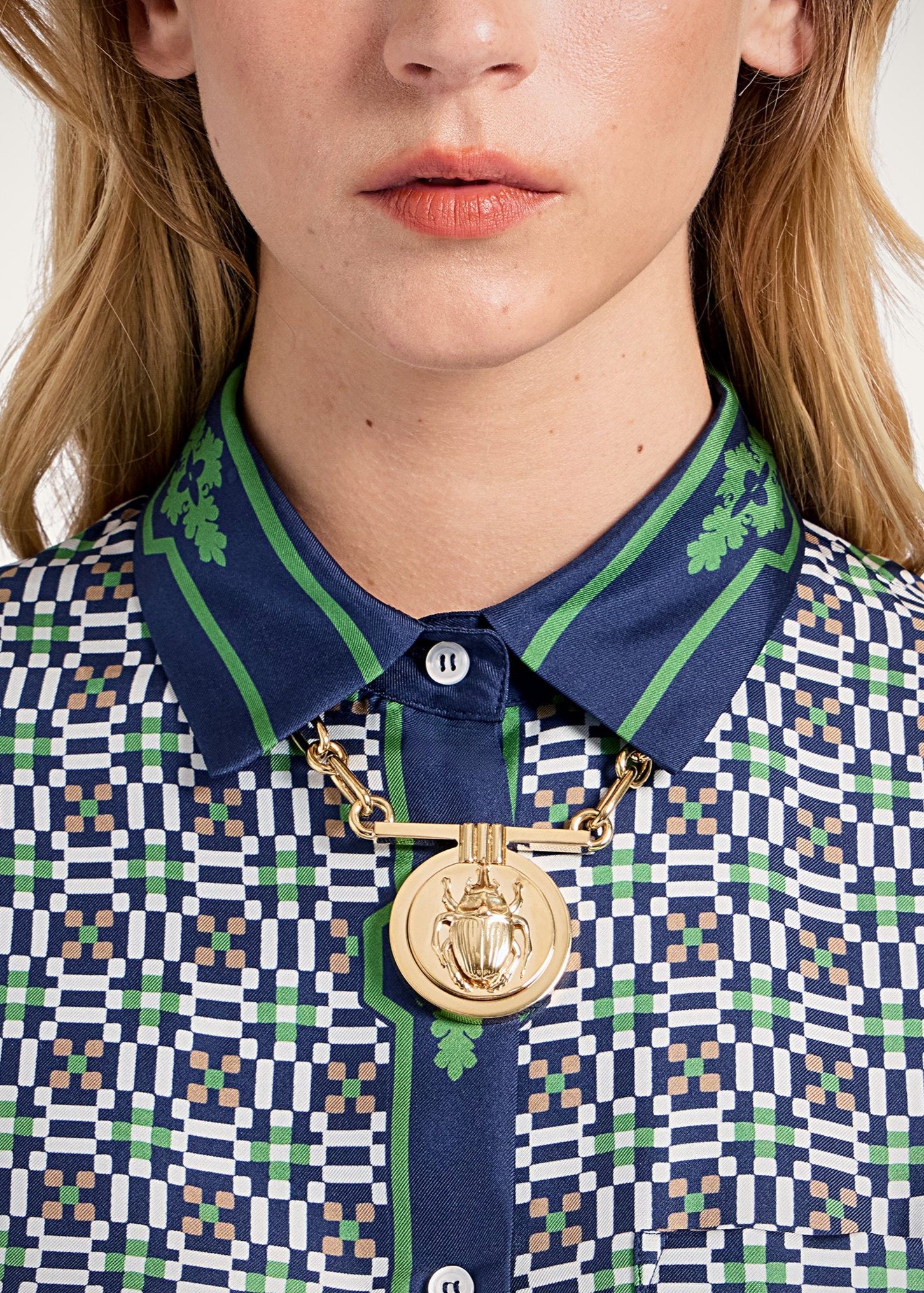 Mariposa Placée Green Boy Shirt