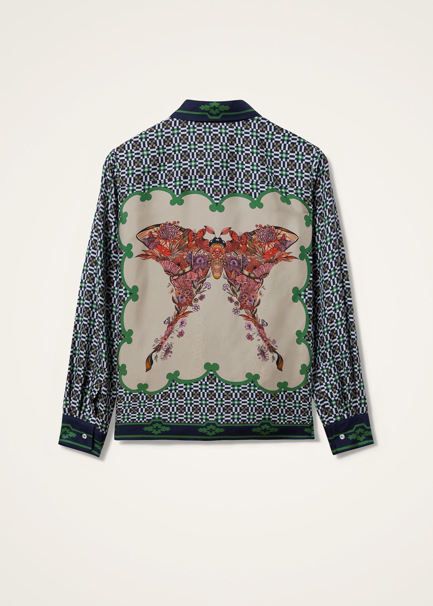 Mariposa Placée Green Boy Shirt