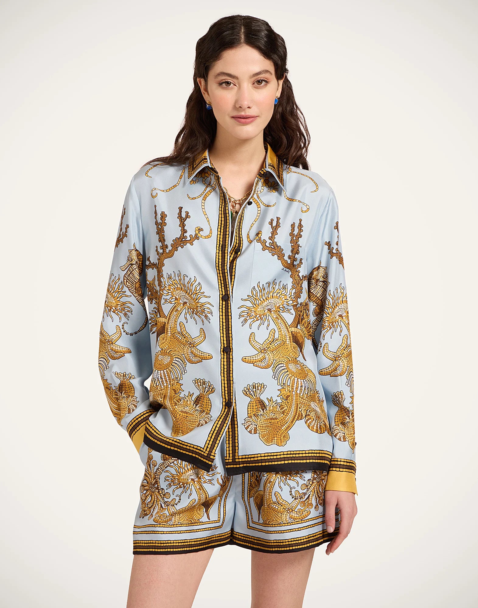 Boy Oceania Silk Shirt