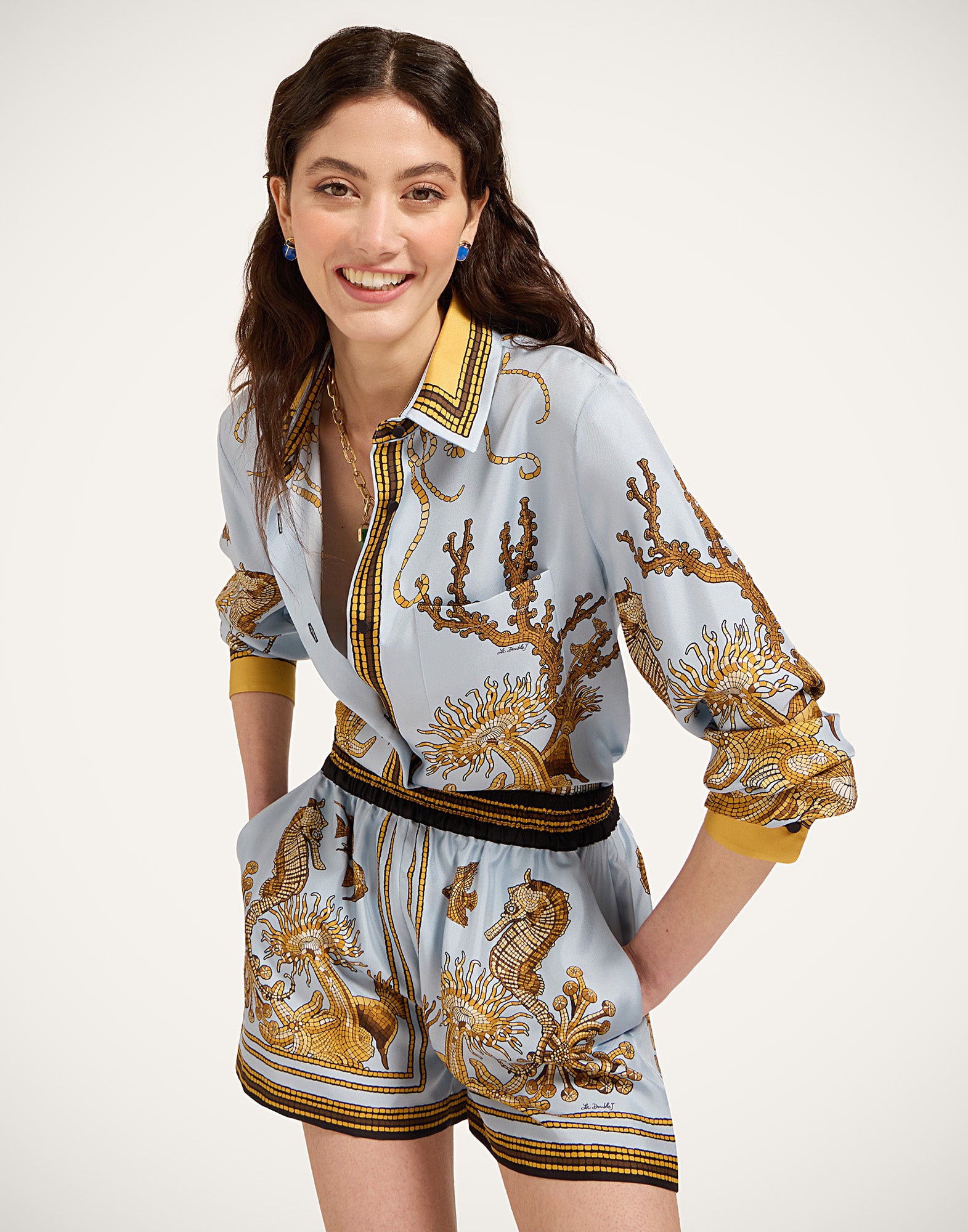 Boy Oceania Silk Shirt