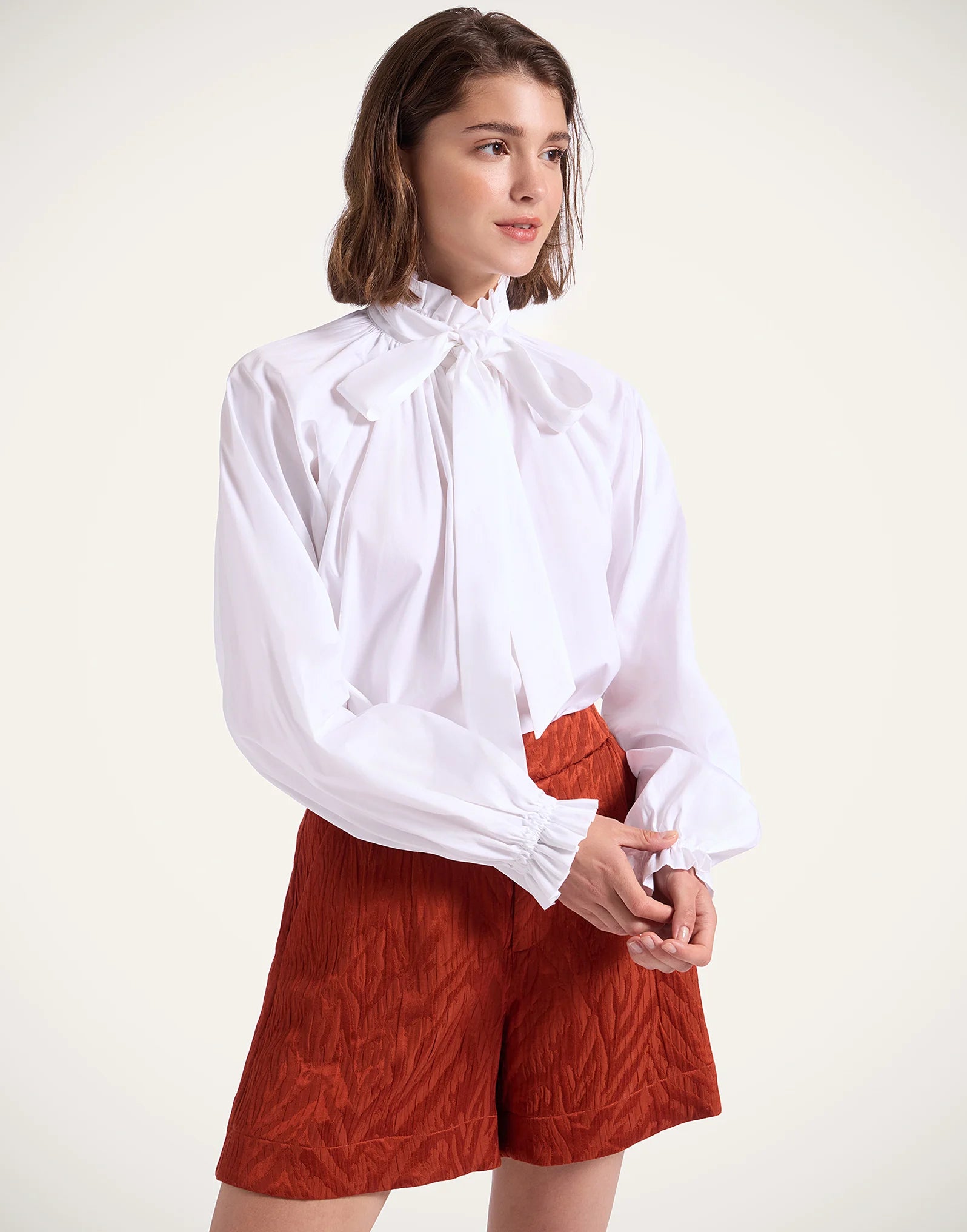 Cerere White Blouse