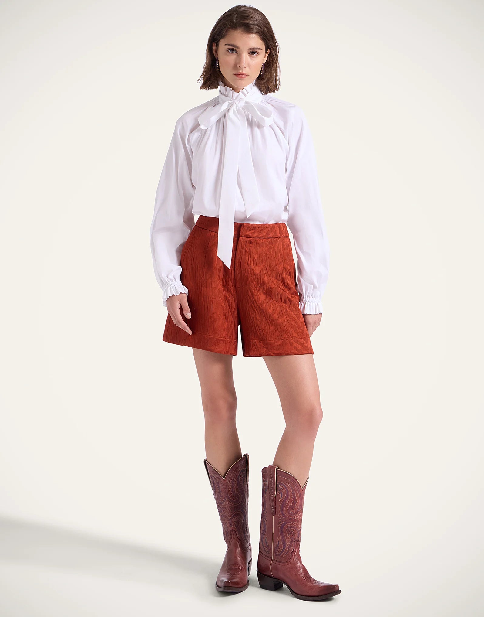 Cerere White Blouse