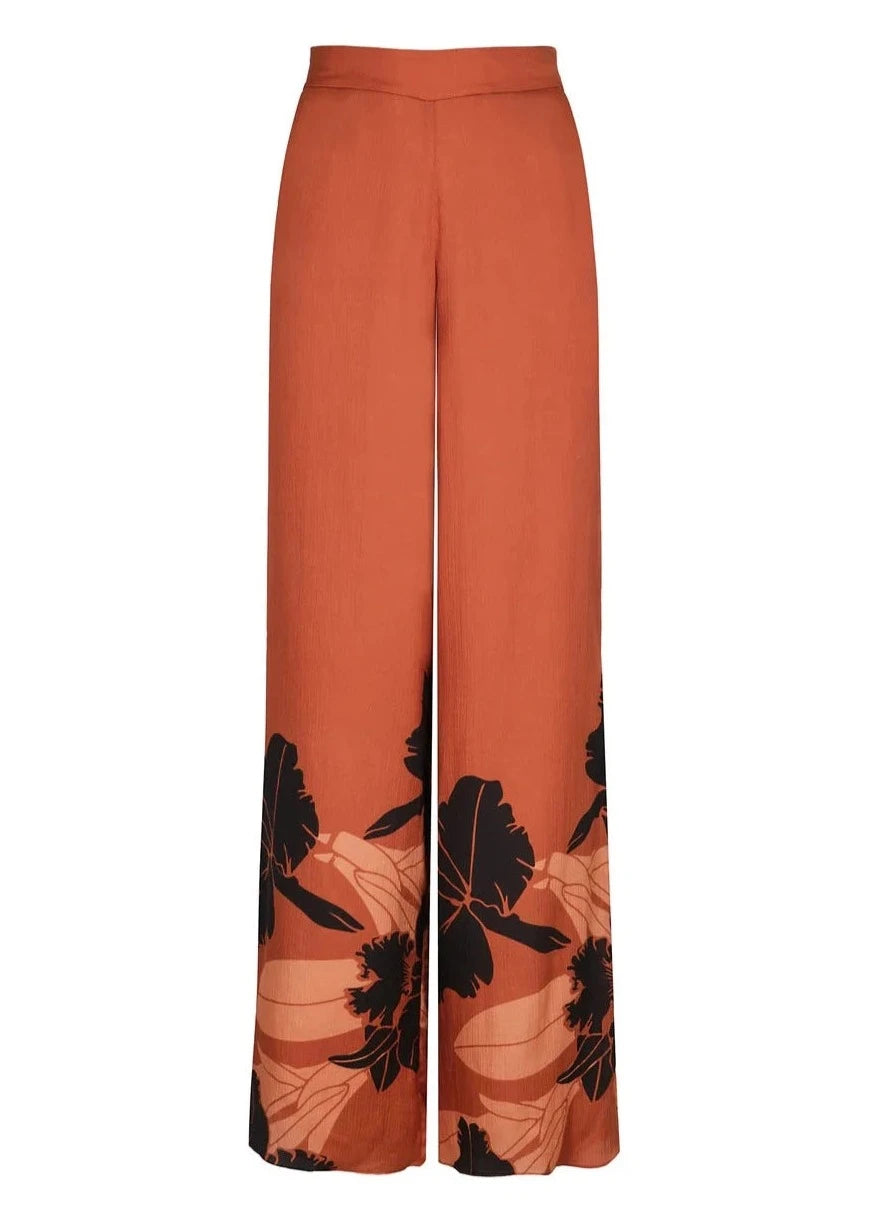 Pichinde Martellato Silk Pants / Terra Orchideas