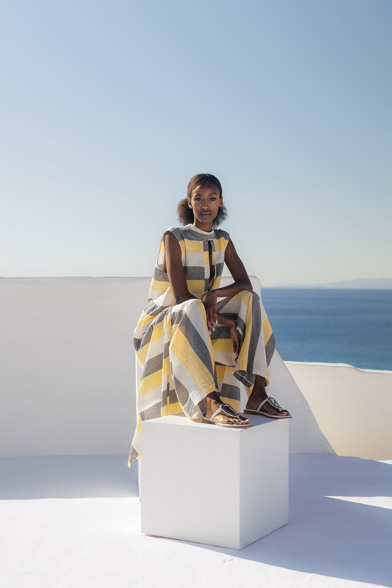 Karpathos Yellow Tunic