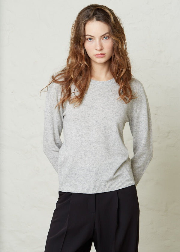 Sanna Gris Chine Clair Blouse