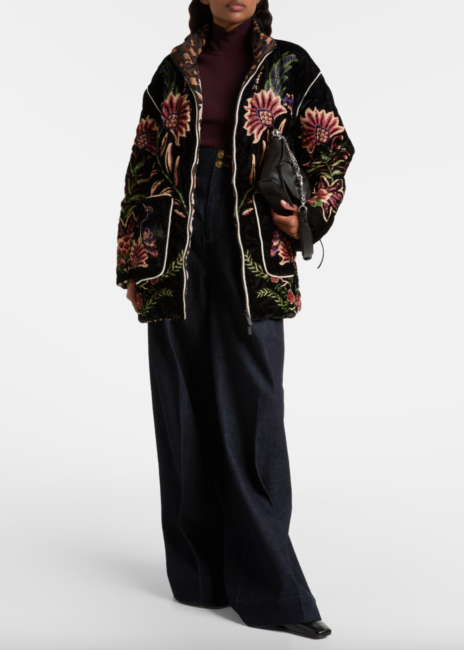Marvelous Garden Black Puffer Jacket