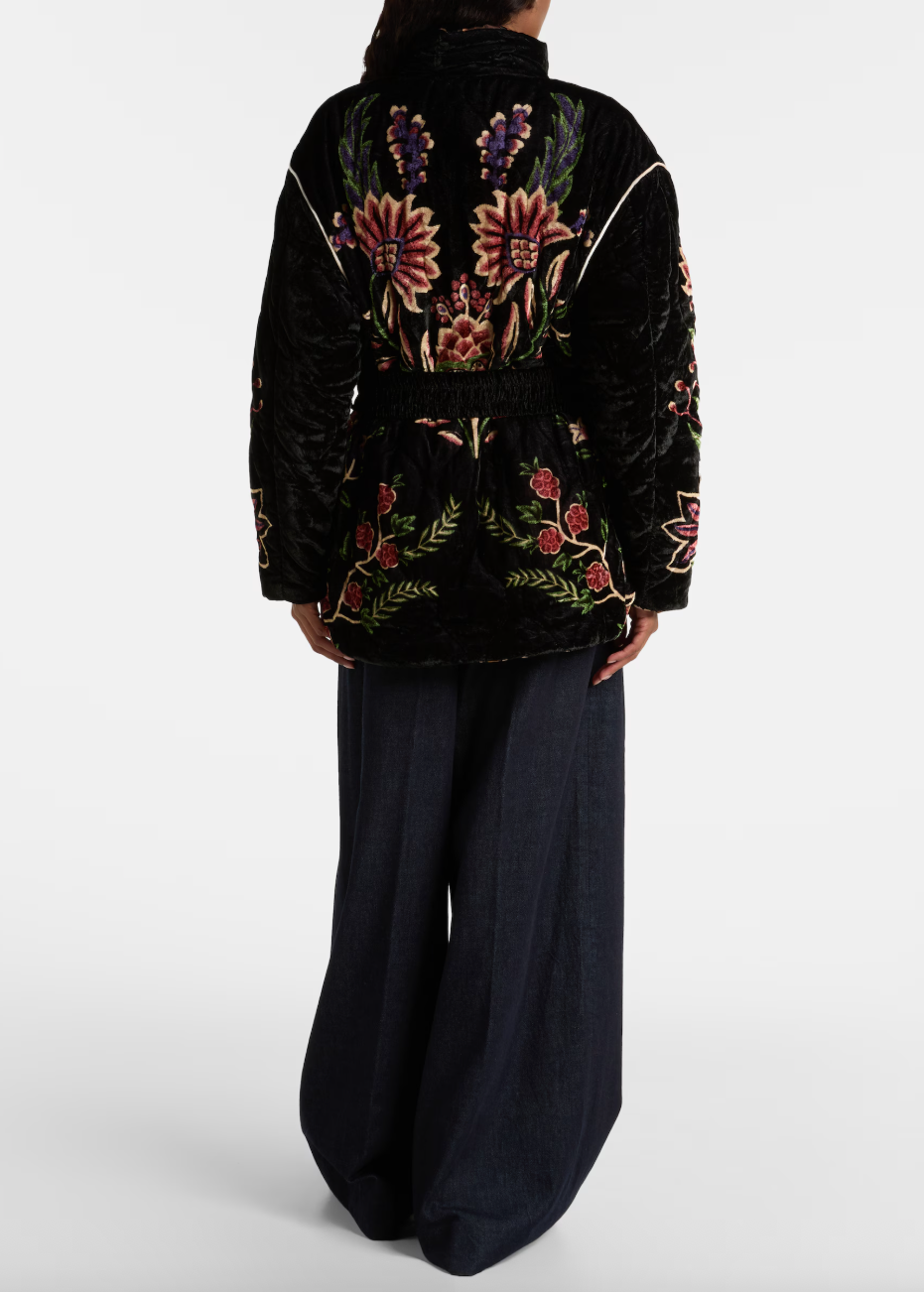 Marvelous Garden Black Puffer Jacket