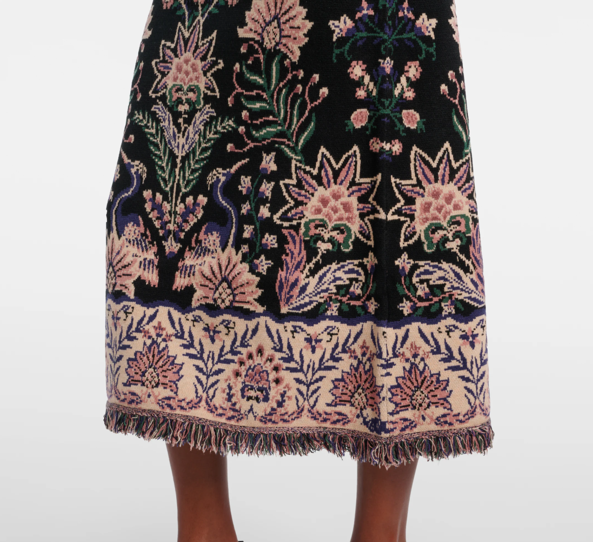 Marvelous Garden Knit Skirt