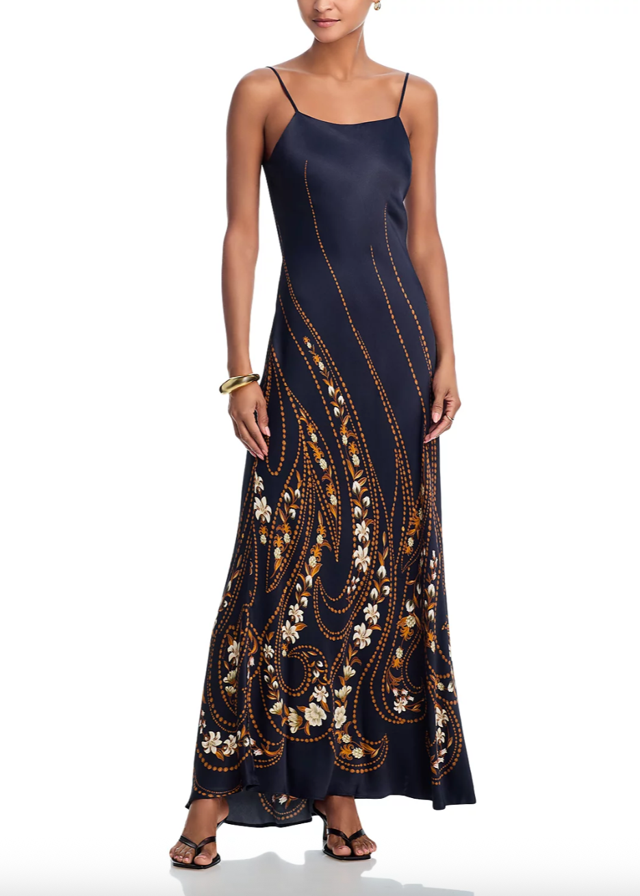 Garden Silhouette Black Slip