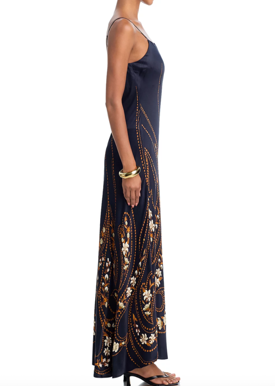 Garden Silhouette Black Slip