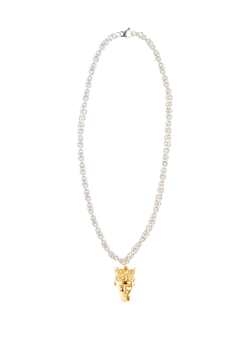 Týche Large Woven Chain Necklace Mixed