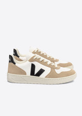 V-10 Chromefree Leather Extra-White_Black_Sahara