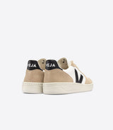 V-10 Chromefree Leather Extra-White_Black_Sahara