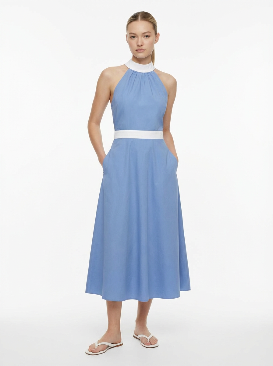 Vera Blue Mauve Dress