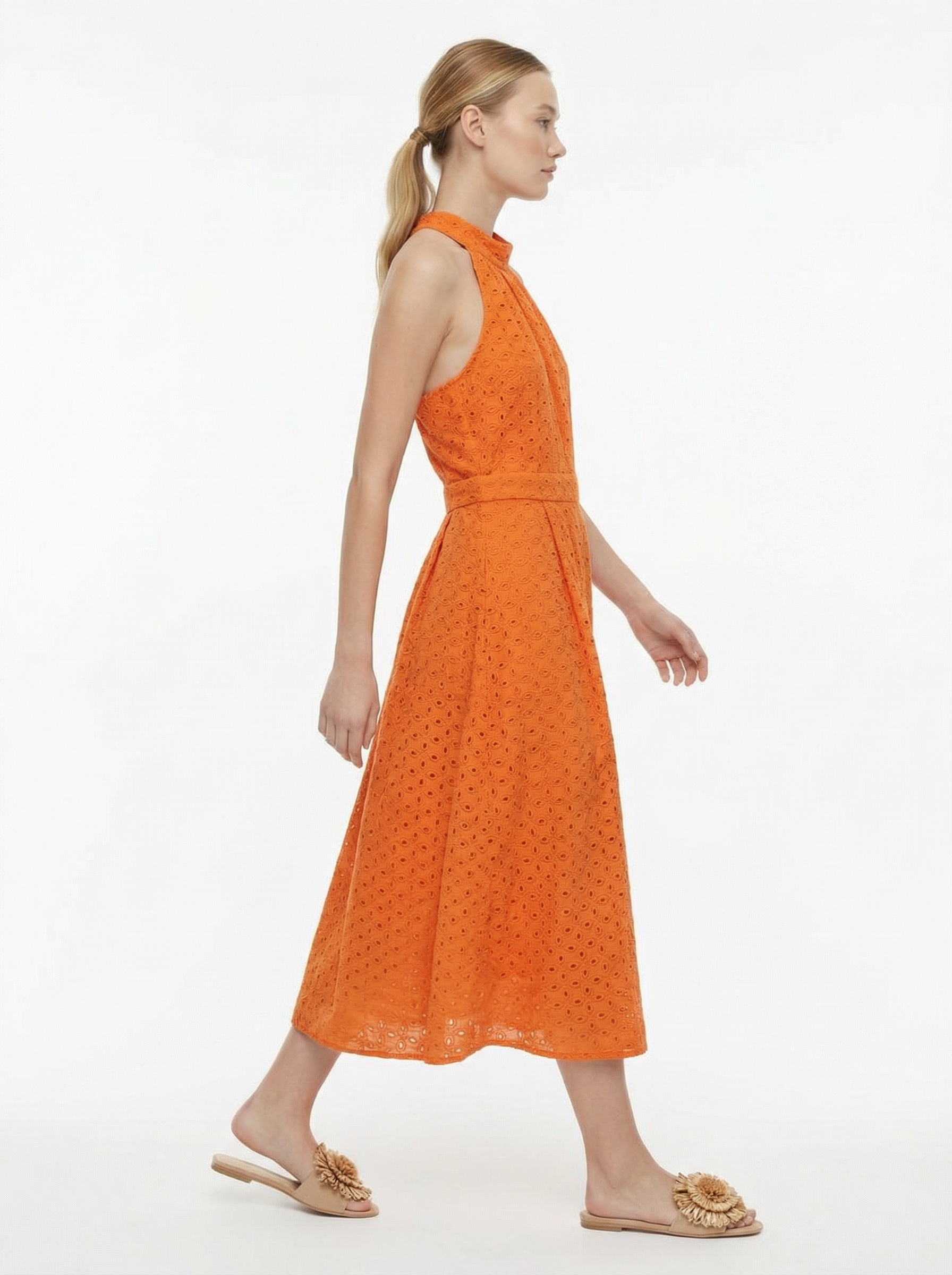 Vera Papaya Dress