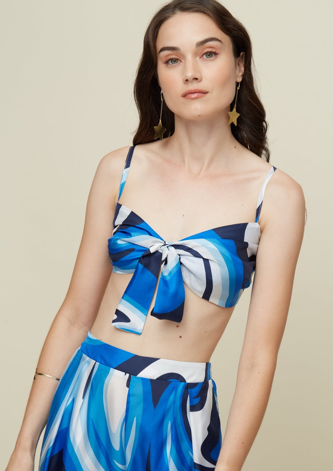 Wasabi Liquid Blue Silk Set