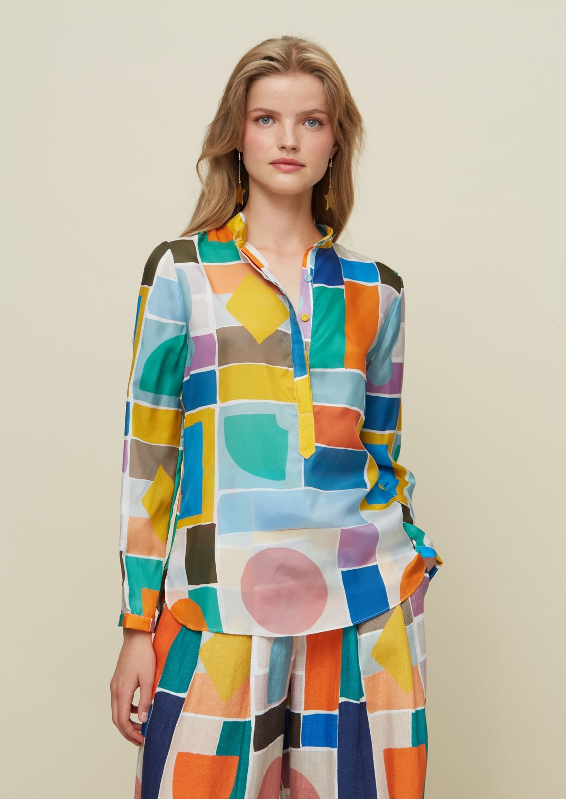 Metis Game Silk Shirt