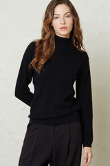 Absolut Cashmere-Ninon Black Blouse-Justbrazil