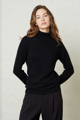 Absolut Cashmere-Ninon Black Blouse-Justbrazil