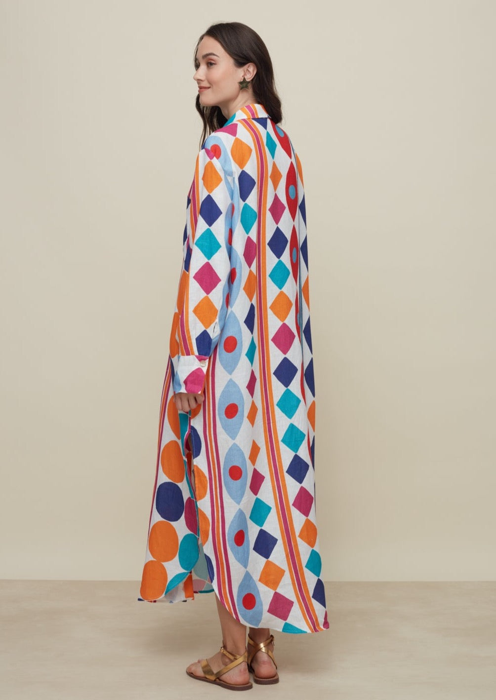 Positano Long Circus Dress