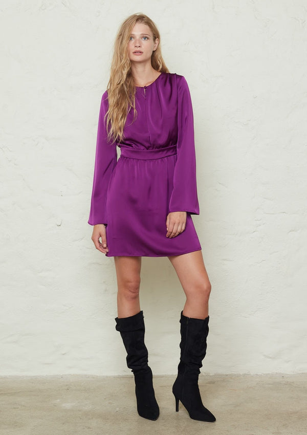 Lavander Intense Violet Dress