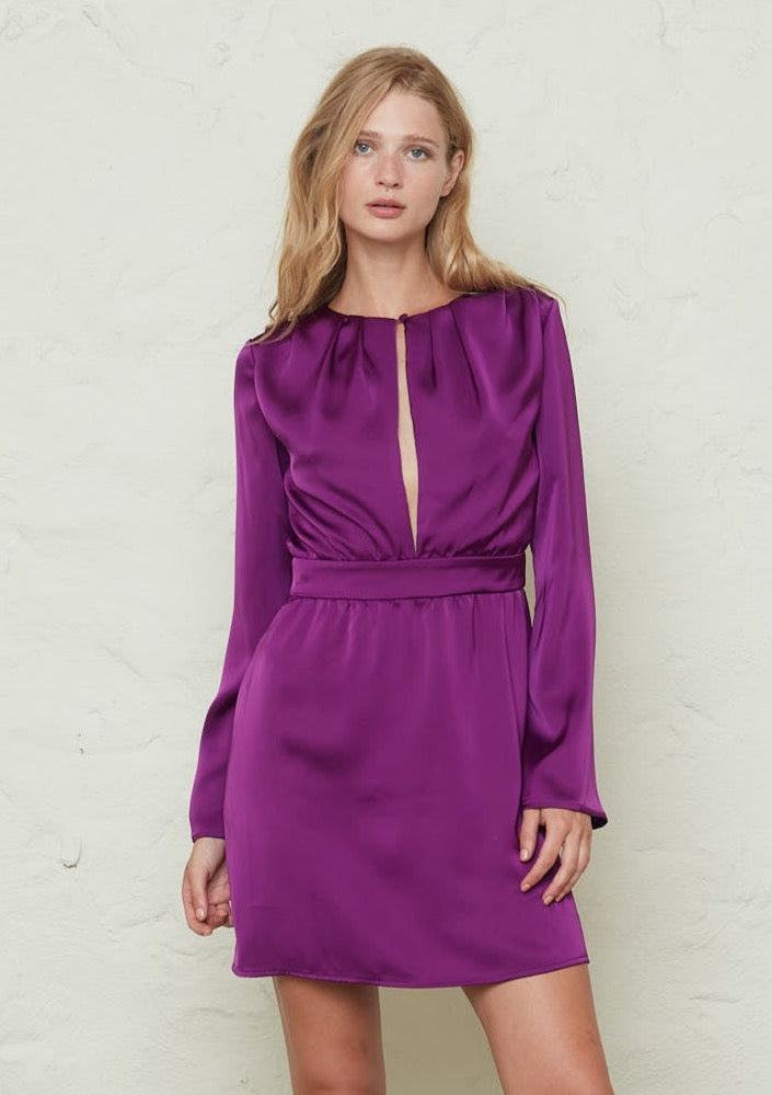 Lavander Intense Violet Dress