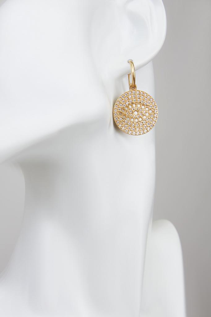 Polyphemos Paved Single Earring
