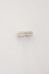 Temptation Silver Double Ring